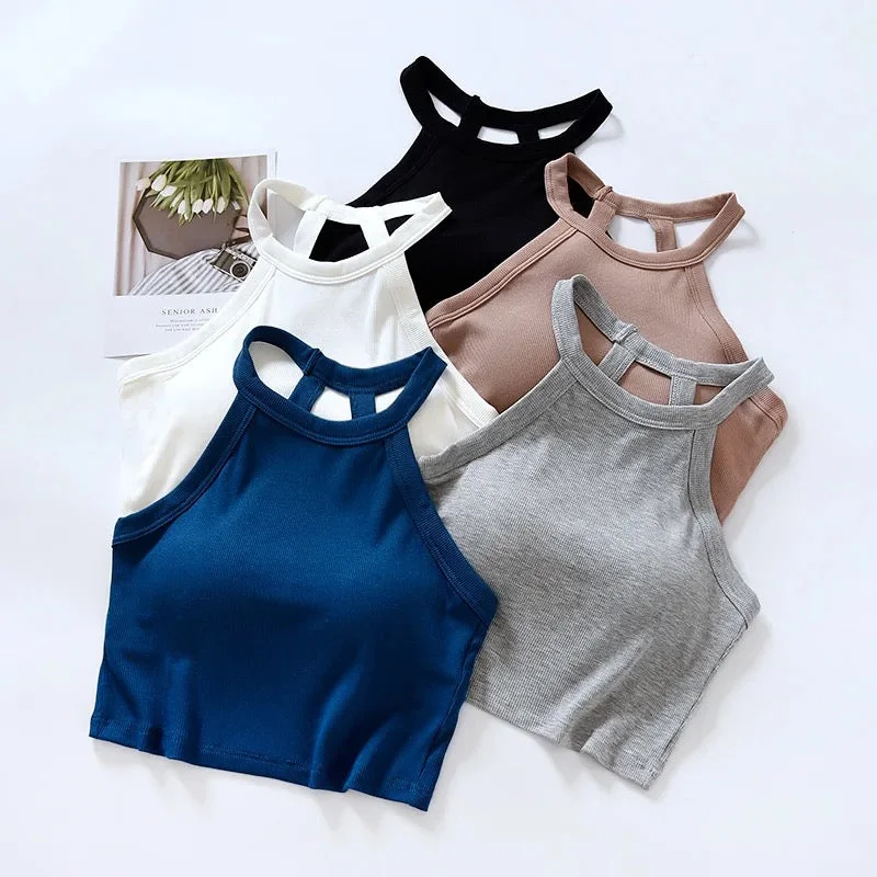 Jenny Tank Tops with Inbuilt Bra