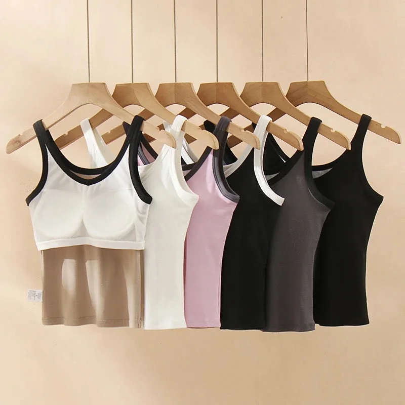 Bagatelle Tank Tops with Inbuilt Bra