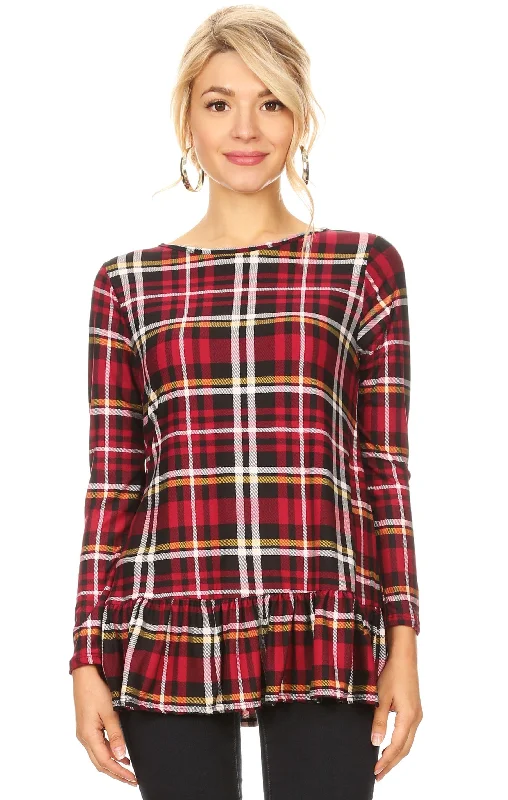 Burgundy Plaid