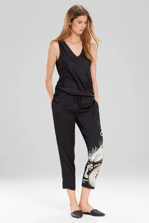 Plus Size Women's Side - Slit Tank Tops in Metallic ShadesSleek Tank