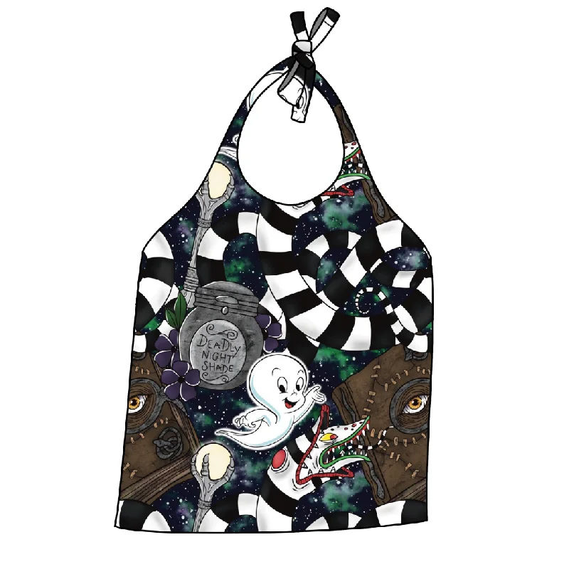 Dry - clean only halter top in luxurious wool blendMashup Halter Top