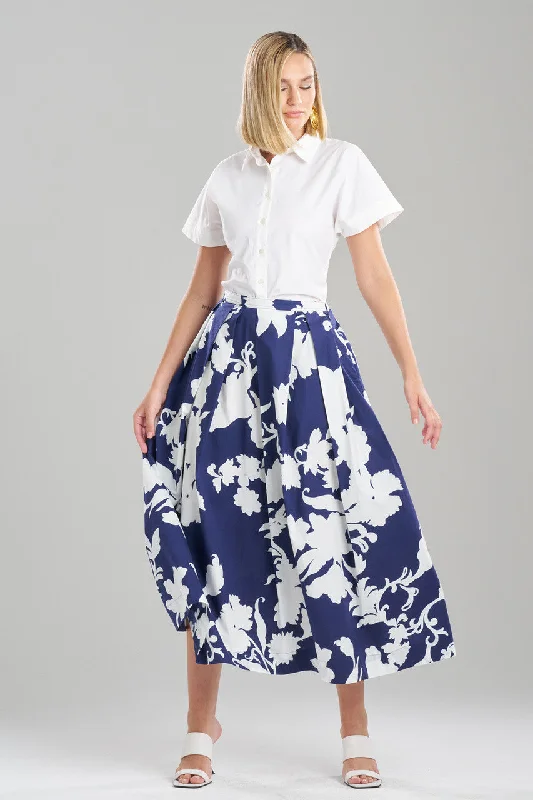Hawaiian - print sarong skirt for a tropical beach getawayCasablanca Maxi Skirt
