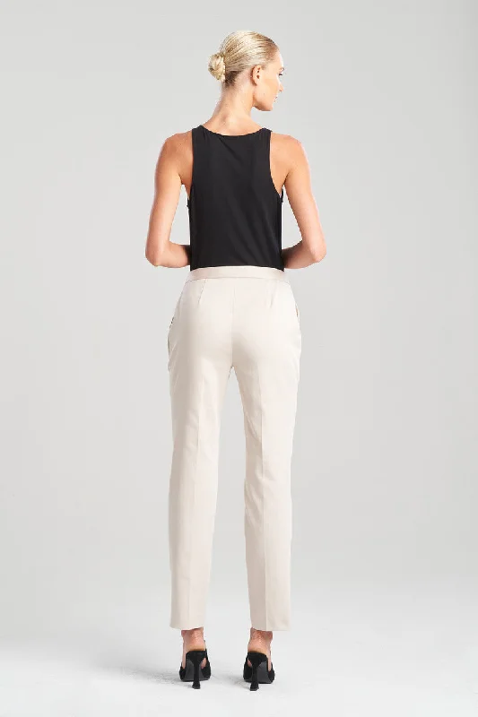 Cotton Chino Ankle Pants