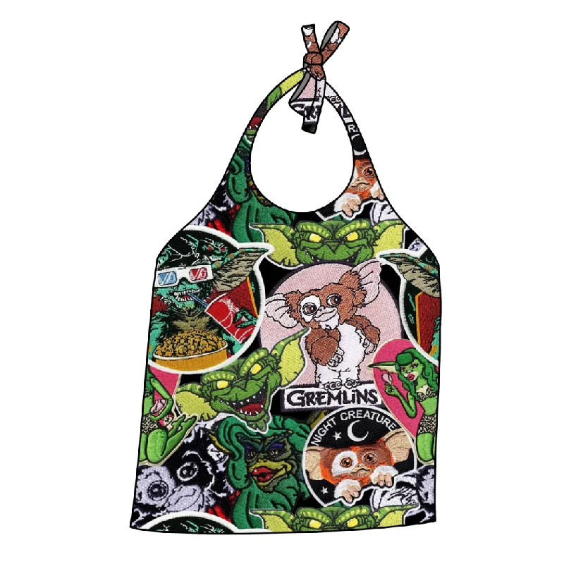 Moisture - wicking halter top for outdoor adventuresGr3ml!ns Patch Halter Top