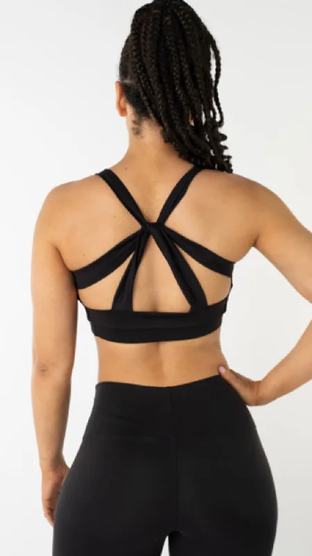 AR 2270 - TWISTED STRAP CROP TOP