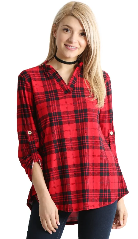 Red Black Plaid