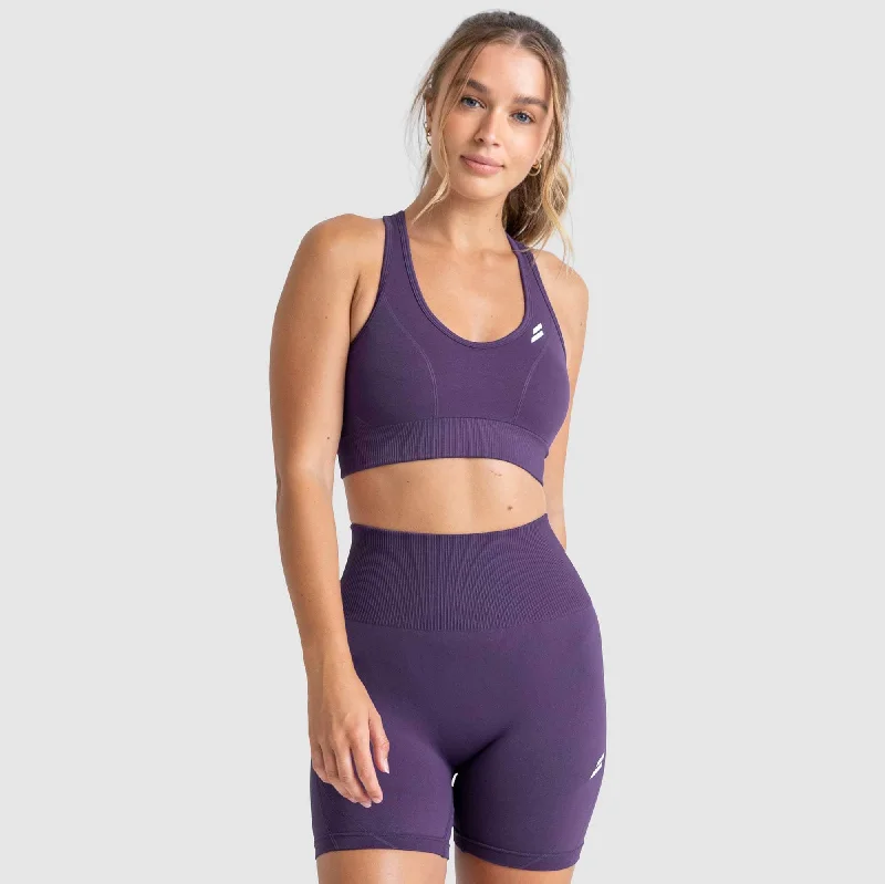 Hyperflex 2 Crop - Indigo Purple