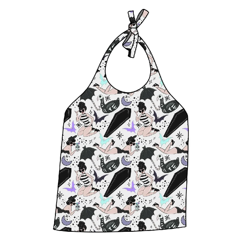 Petite - fit halter top with narrow straps for a dainty lookBeach Gotj Halter Top