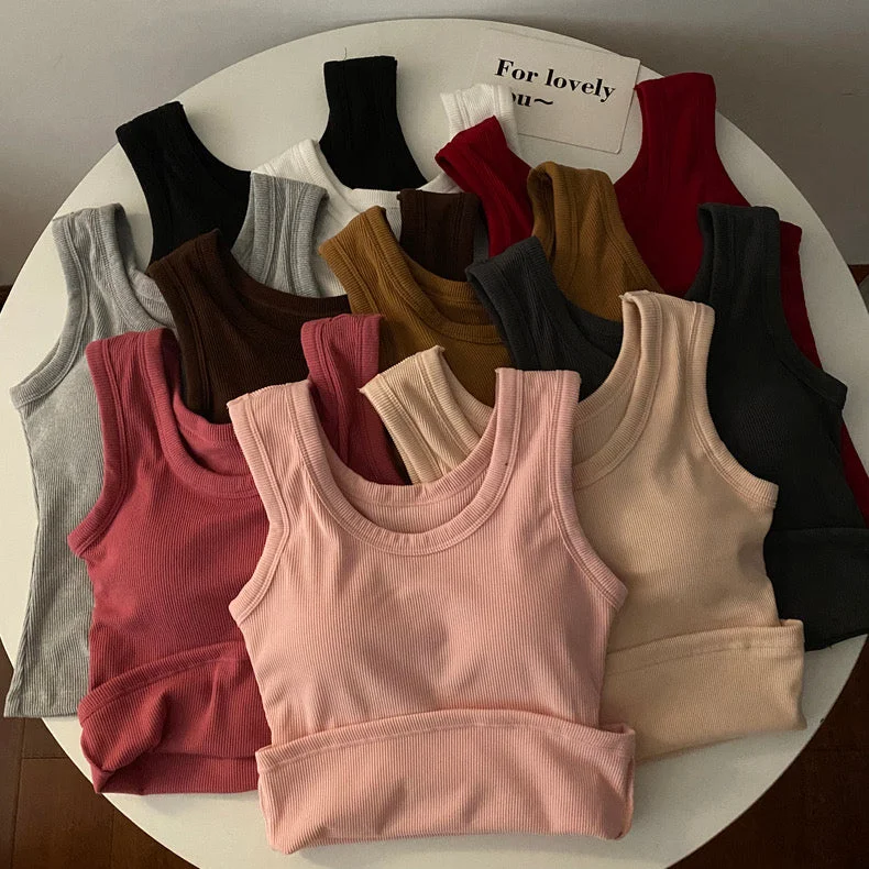 Stormie Tank Tops with Inbuilt Bra