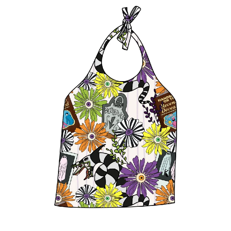 Fair - trade halter top supporting ethical productionNO FEET Halter Top