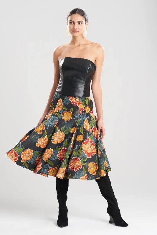 Metallic - colored sequin skirt for a sparkly New Year's Eve partyShugo Cotton Sateen Skirt