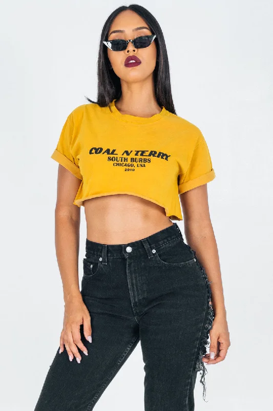 BURBS CROP TEE