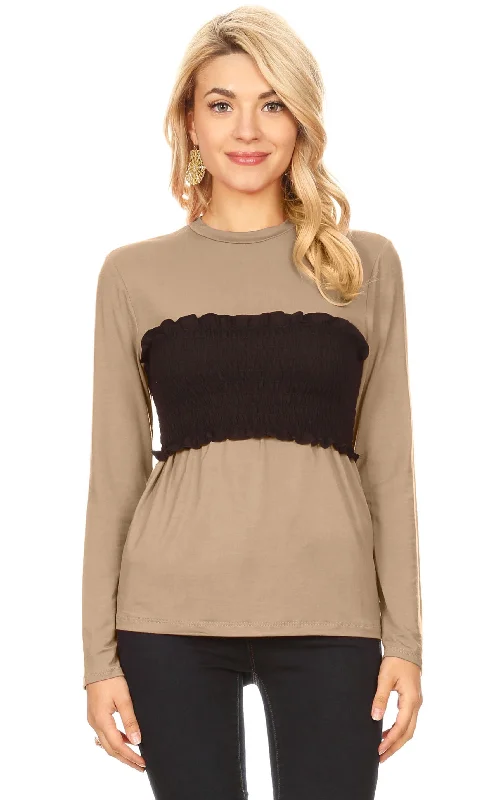 Tan - Black
