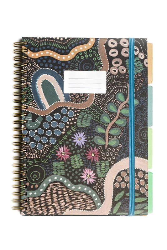 (Bulk Order) By The Waterhole A5 Spiral Tab Notebook