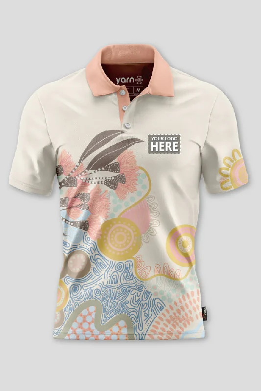 Machine - washable polo shirt in durable jersey fabric(EXPRESS) Kindling NAIDOC 2024 Essence Unisex Polo Shirt Machine - washable polo shirt in durable jersey fabric(EXPRESS) Kindling NAIDOC 2024 Essence Unisex Polo Shirt