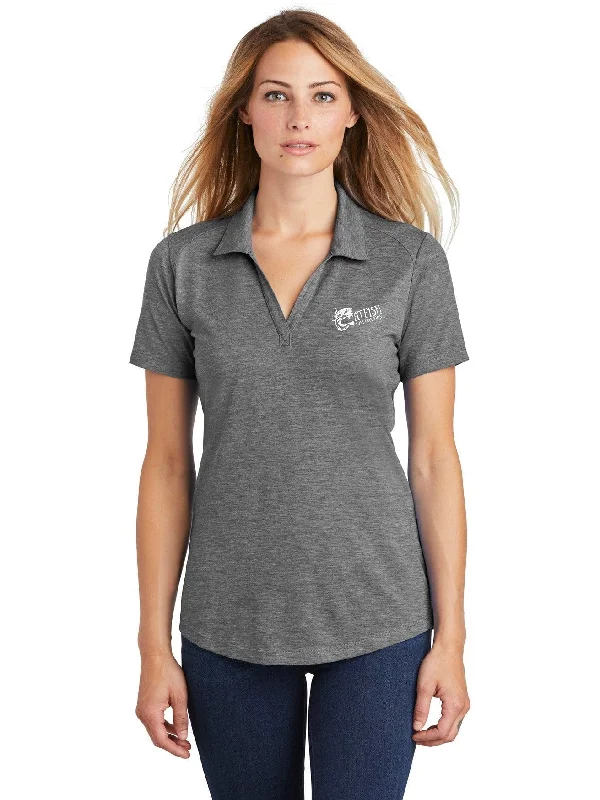 Sport-Tek Ladies PosiCharge Tri-Blend Wicking Polo