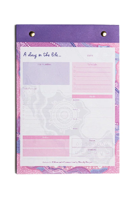 (Bulk Order) A Woman's Connection A5 Daily Planner Notepad