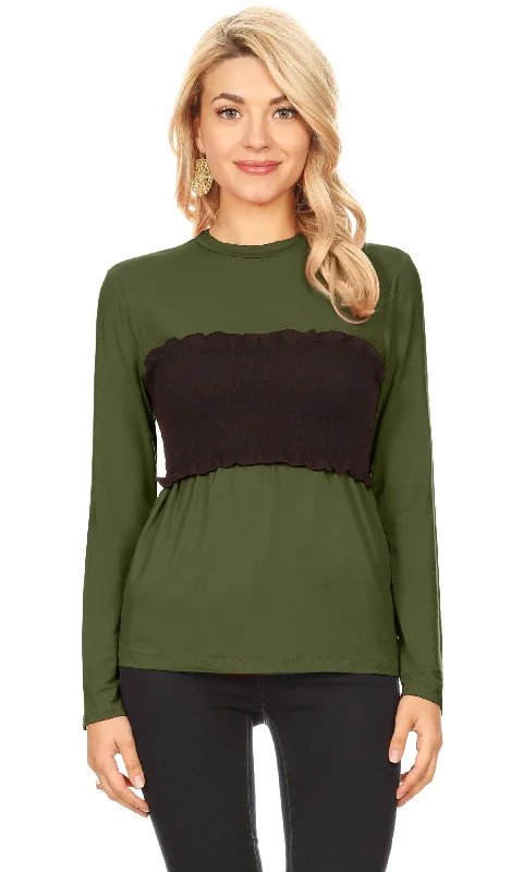 Olive Green - Black