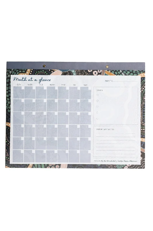 (Bulk Order) By The Waterhole A3 Large Desk Planner