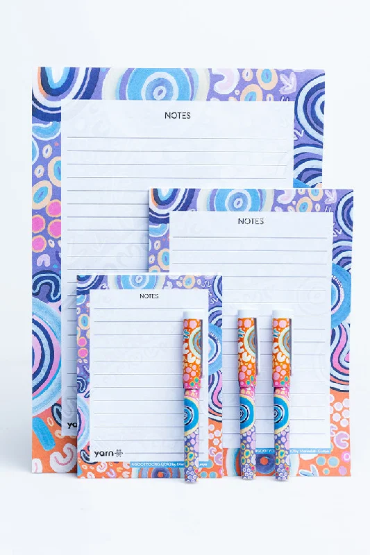 (Bulk Order) Ngootyoong (Joy) Notepad 3 Pack (A4, A5 & A6) with 3 Pack of Pens