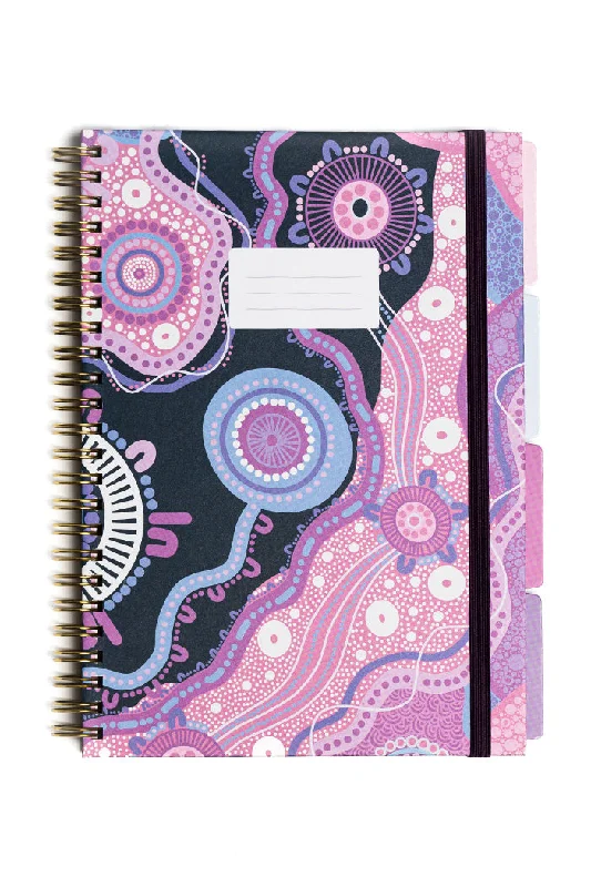 (Bulk Order) A Woman's Connection A5 Spiral Tab Notebook