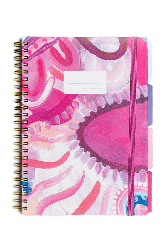 (Bulk Order) The Future Is Bright A5 Spiral Tab Notebook