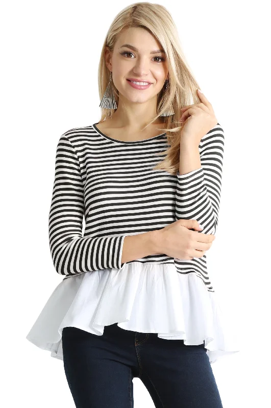 Black Ivory Stripe