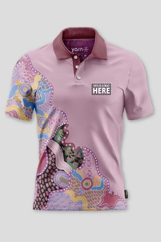 Polo shirt with a built - in bra for added support(EXPRESS) Guiding Light NAIDOC 2024 Essence Unisex Polo Shirt Polo shirt with a built - in bra for added support(EXPRESS) Guiding Light NAIDOC 2024 Essence Unisex Polo Shirt