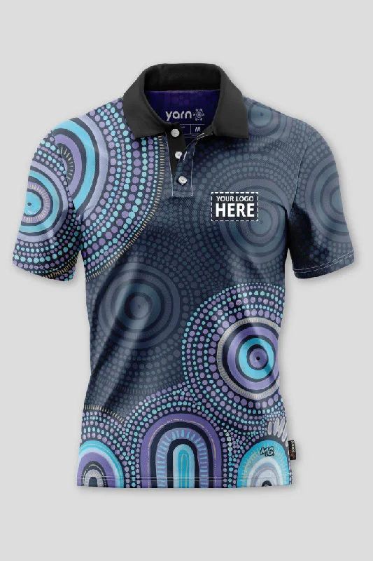 Two - tone polo shirt for a modern and stylish appearance(EXPRESS) Our Future, Together NAIDOC 2024 Essence Unisex Polo Shirt Two - tone polo shirt for a modern and stylish appearance(EXPRESS) Our Future, Together NAIDOC 2024 Essence Unisex Polo Shirt