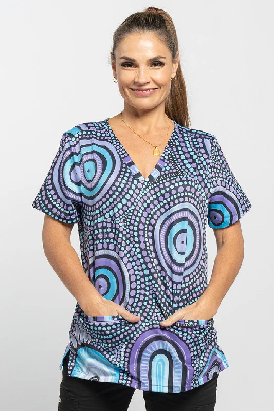 Plus - size polo shirt with side slits for added comfort(Bulk Order) Our Future, Together Women’s Three Pocket Scrub Top Plus - size polo shirt with side slits for added comfort(Bulk Order) Our Future, Together Women’s Three Pocket Scrub Top