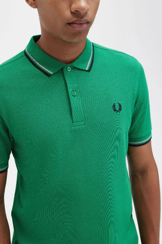 Fred Perry Polo Fred Perry Green / Seagrass / Navy