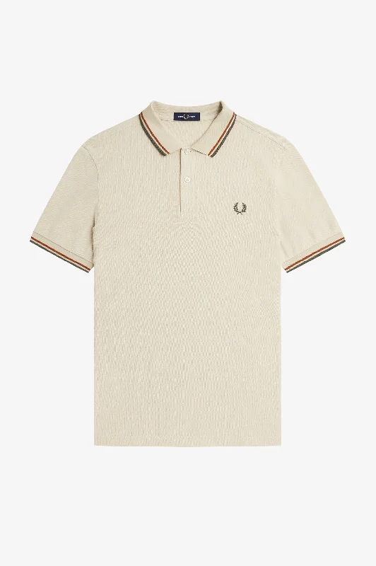 Fred Perry Polo Oatmeal / Nutflake / Fldg