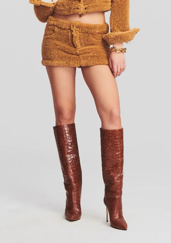 Jersey skirts for comfortable wear Amelio Teddy Skirt