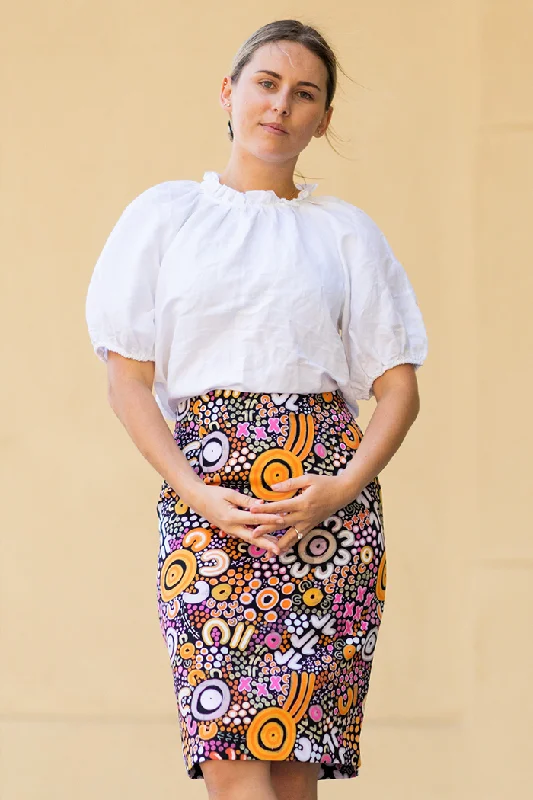 Wrap skirts for women with curves Eastern Maar Pencil Skirt