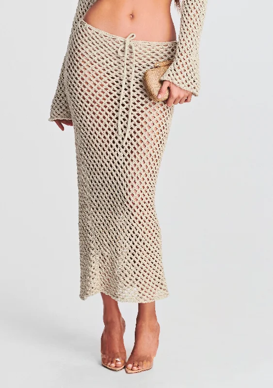 Skirts with a tiered ruffle Magen Knitted Skirt