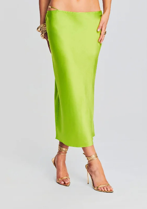 Sheath skirts for formal occasions Penina Silk Midi Skirt