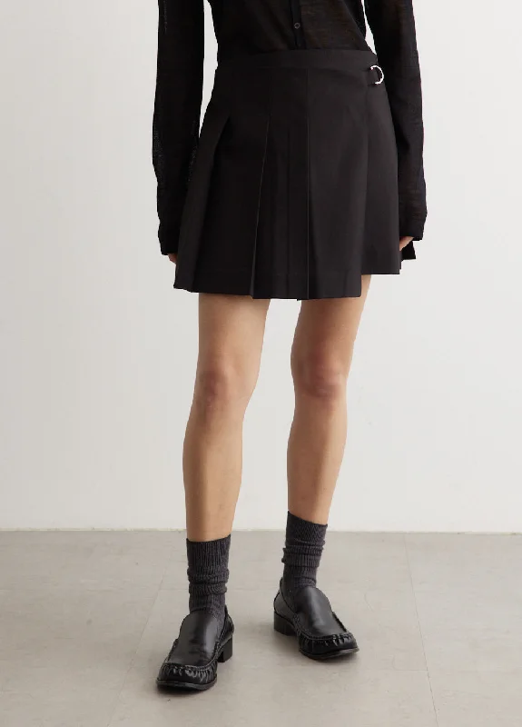 A - line skirts for a slimming effect Moonlight Pleated Skirt