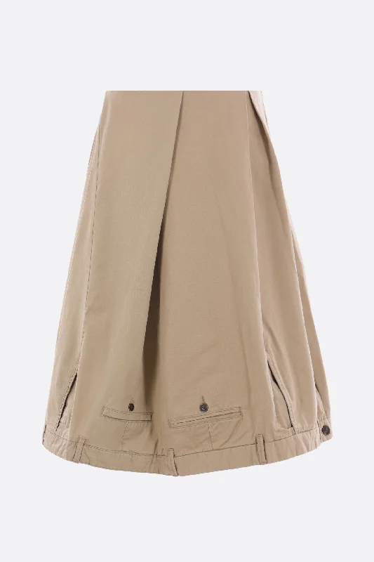 Short skirts for young girls Upside Trouser Wide Chino skirt
