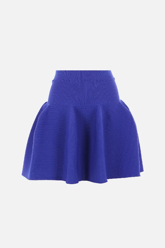 Long skirts for tall women Pottery mini skirt in stretch knit