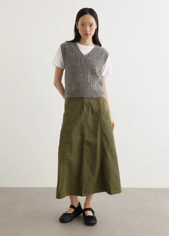 Midi skirts with pockets Voyager Skirt