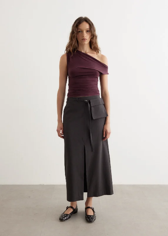 Pleated school skirts for girls Pillar Utility Skirt