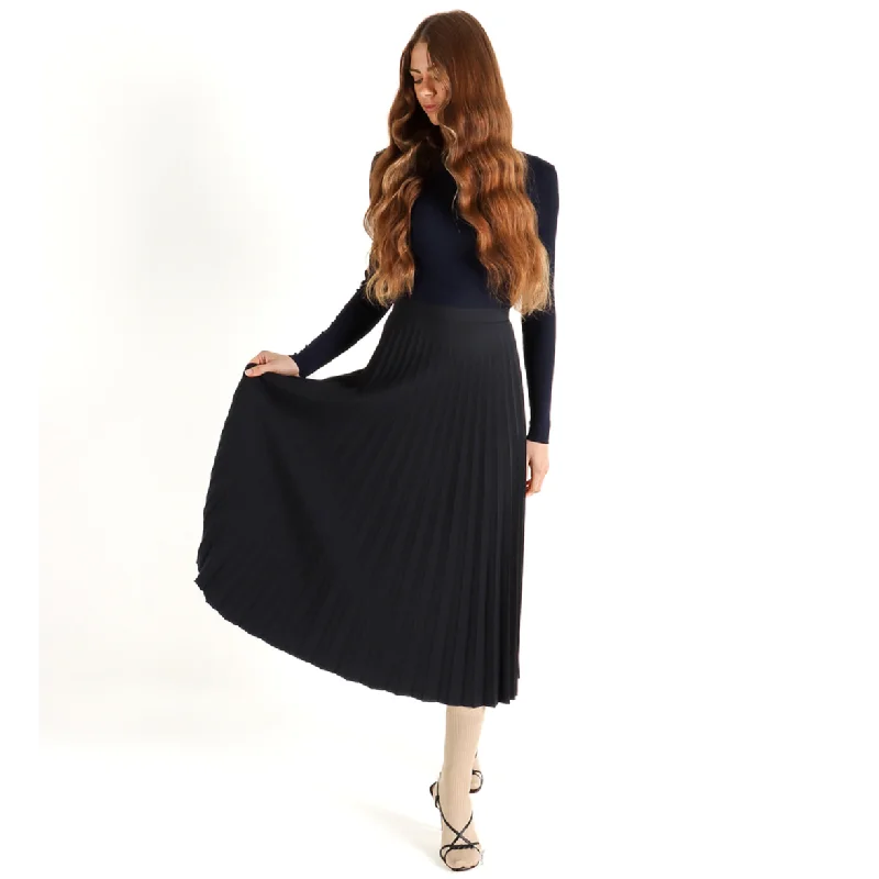 Tulle skirts for a fairy - like appearance Women's Pleated Midi Skirt