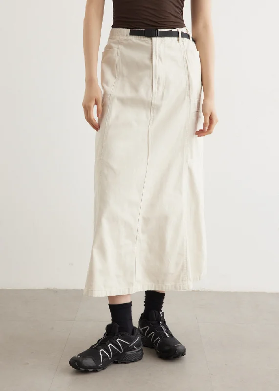 Denim skirts with embroidery Voyager Skirt