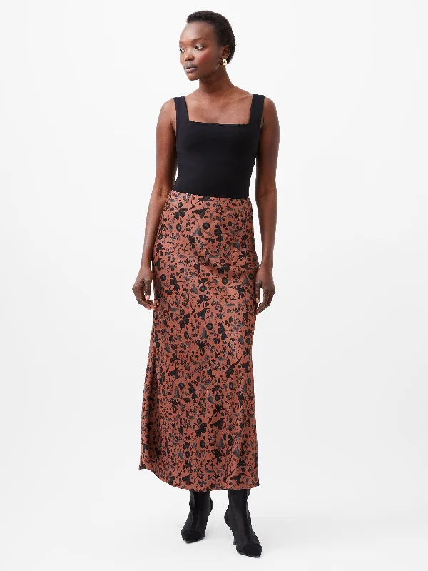 Skirts for dancing Jeannie Ennis Eco Satin Maxi Skirt