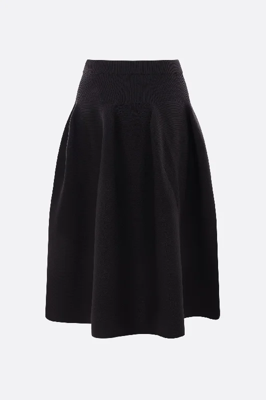 Skirts with side slits Pottery midi skirt in stretch knit