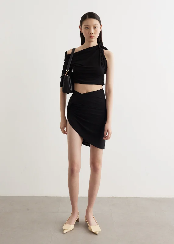Skirts for a movie premiere La Mini Jupe Drapeado