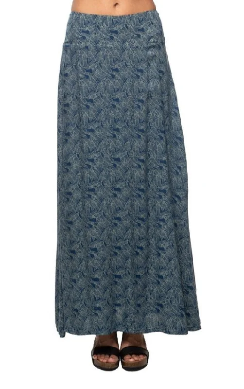 Skirts for dancing Rayon Printed Maya Skirt Elastic