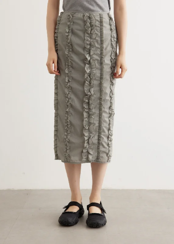 Elastic - waist skirts for lazy days x Nona Source Ocean Skirt