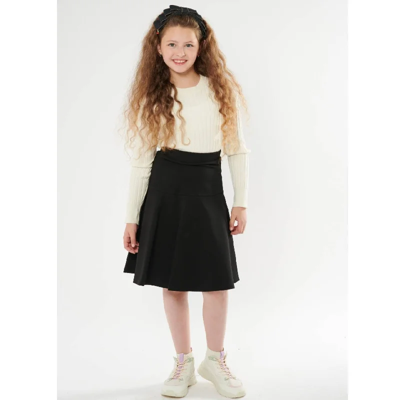 Wrap skirts for women with curves Girls A-Line Skirt