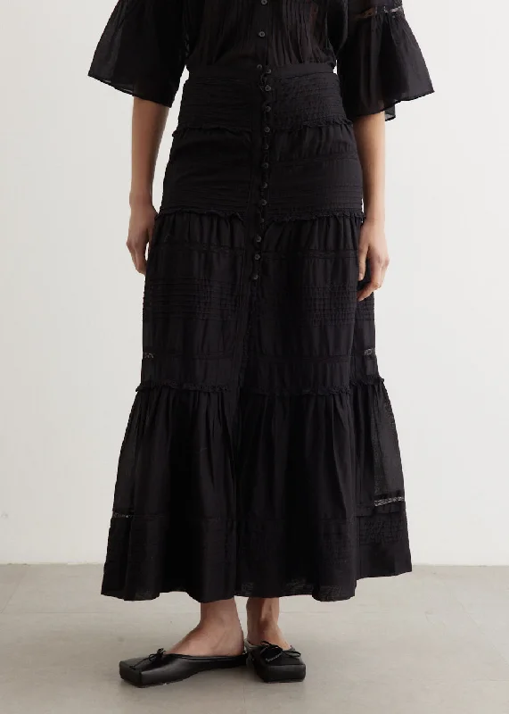 Skirts with a gathered skirt Gihane Skirt